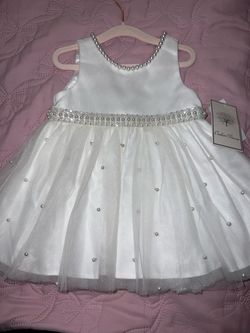 Couture Princess White Girls Formal Dress