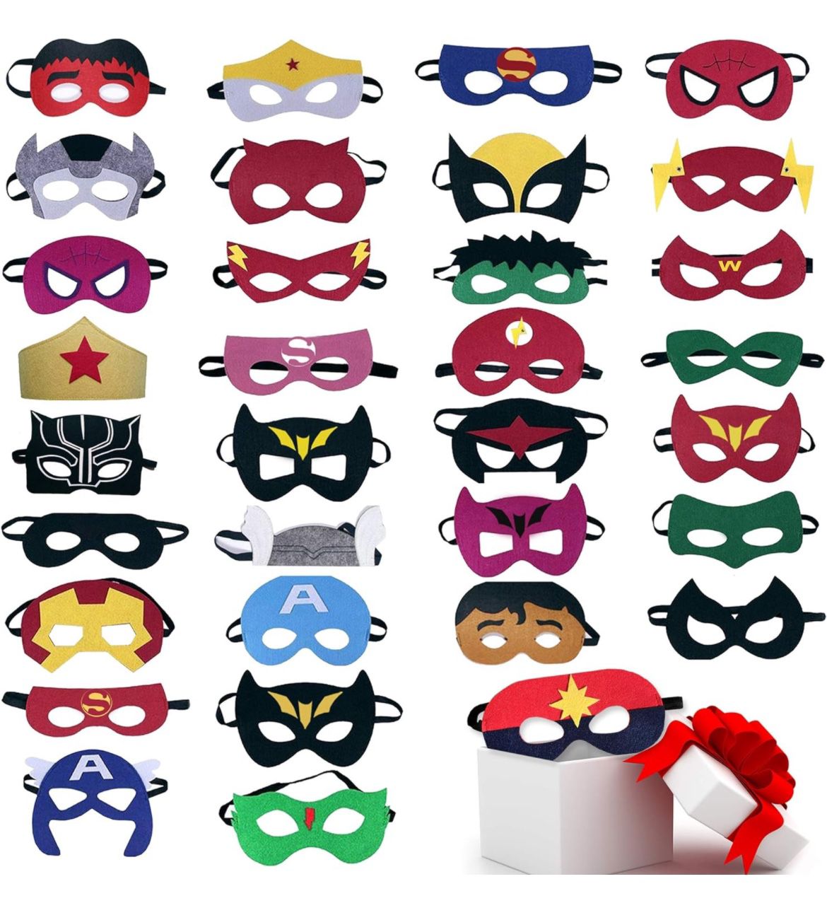 Superhero Masks Party Favors