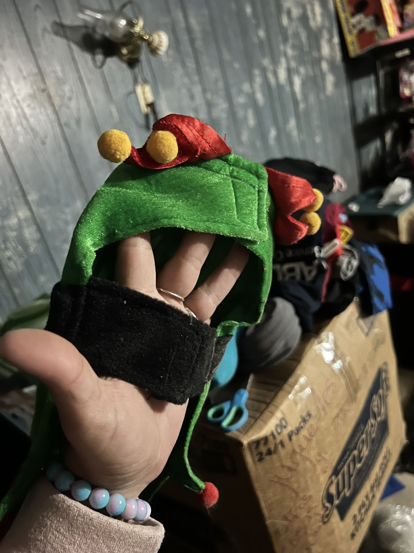 Christmas elf costume for small dogs