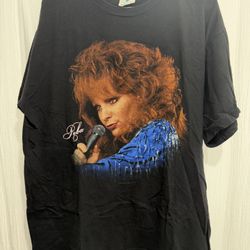 VINTAGE REBA MCENTIRE 20 YEAR ANNIVERSARY TEE SHIRT 1996 XL