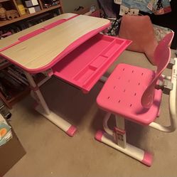 Child’s Desk And Chair - Elementary School Age