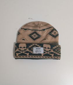 Reason Brand Skull/Camo Beanie Hat