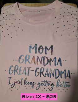MOTHER'S DAY HAND BLING TSHIRTS