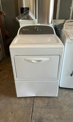 Whirlpool Basic Dryer White LargeCapacity