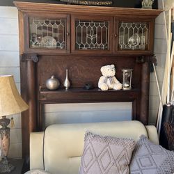 Late 1800s Fire Place Mantel