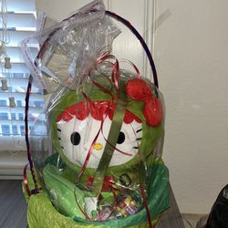 Hello Kitty Dinosaur Plushie Easter Bag 