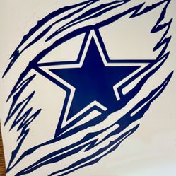 Dallas Cowboys Vinyl Sticker