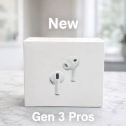 New AirPod Pro 3s