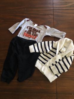 Boys size 3/6 months winter clothing