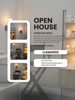 🔥 SE VENDE ESTUDIO DE MAQUILLAJE COMPLETAMENTE EQUIPADO 🔥