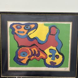 Karel Appel Lithograph