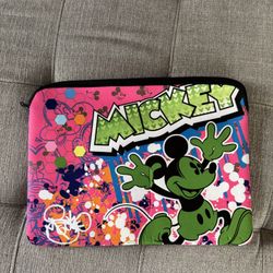 Disney laptop Sleeve W/ Reversible Design