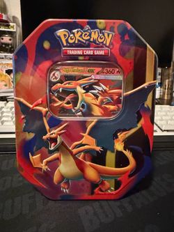 Mega Charizard Tin (Mega Charizard Y) Factory Sealed NEW