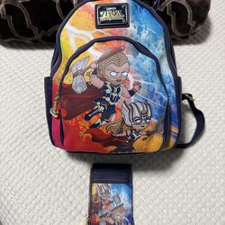 Thor Love and Thunder Loungefly backpack 