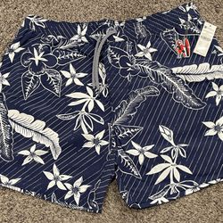 Men’s X-Large & 2XL REYN Spooner Blue Swim Shorts Brand New