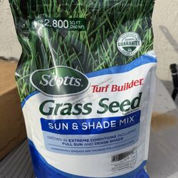 New Scott turf Builder (4 In 1 Grass Seed) 7 Lb