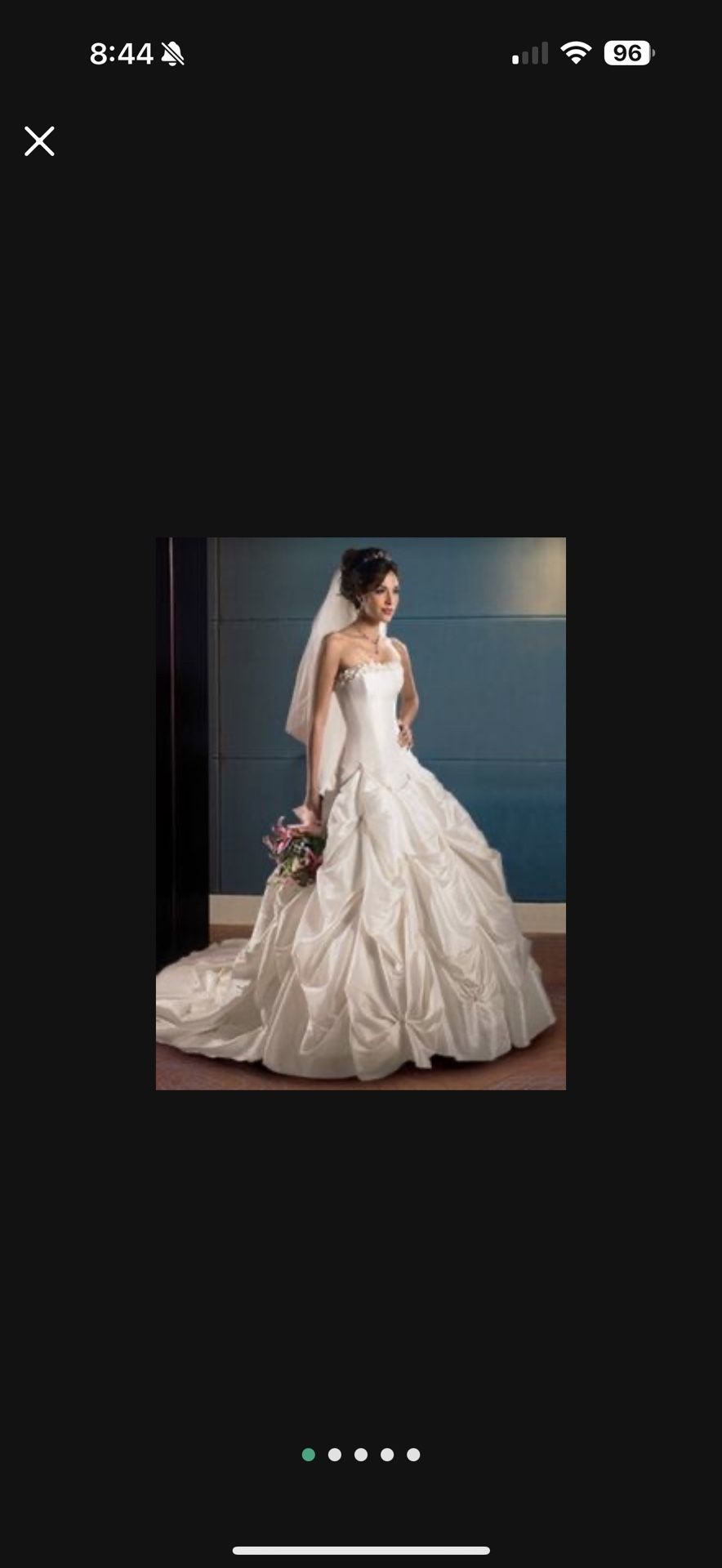 Wedding Dress Size 4 White