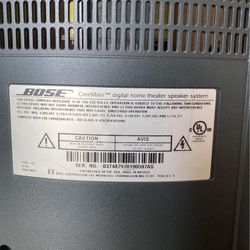 Bose subwoofer