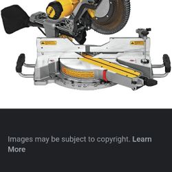 New DeWalt 12 Inch Saw