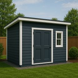 Studio Shed, Backyard Home Office Shed, Tiny Home, Storage Shed