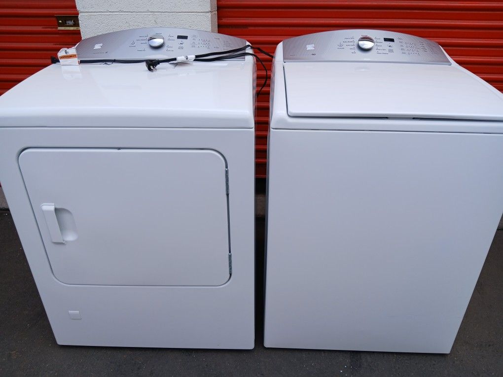 Kenmore Series 600 Washer and GAS Dryer