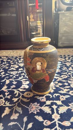 Asian inspired vase