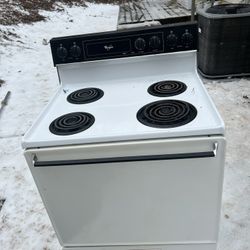 Whirlpool Electric Range Stove White