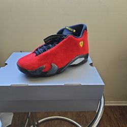 Jordan 14 Retro Ferrari  8"