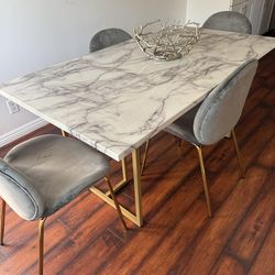 Dining table with 4  chairs