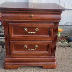 Wooden Nightstand
