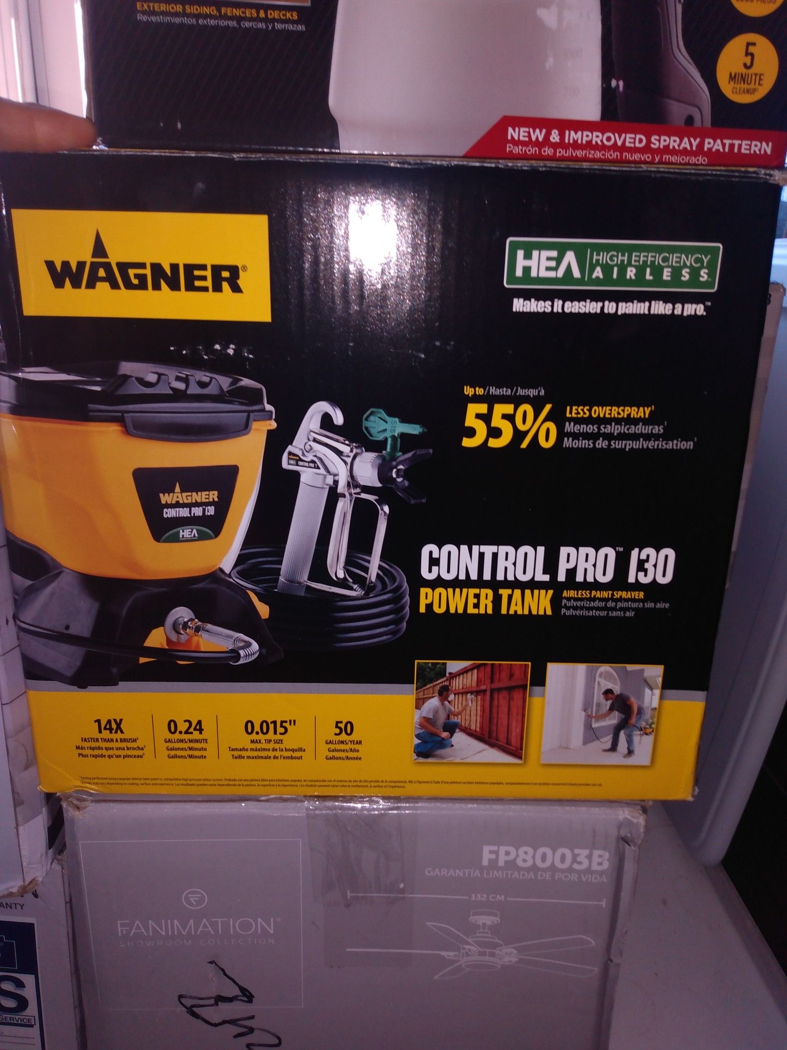 Wagner Control Pro 130 Electric Stationary Airless Paint Sprayer