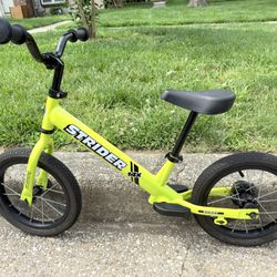 STRIDER Balance bike 14” green 