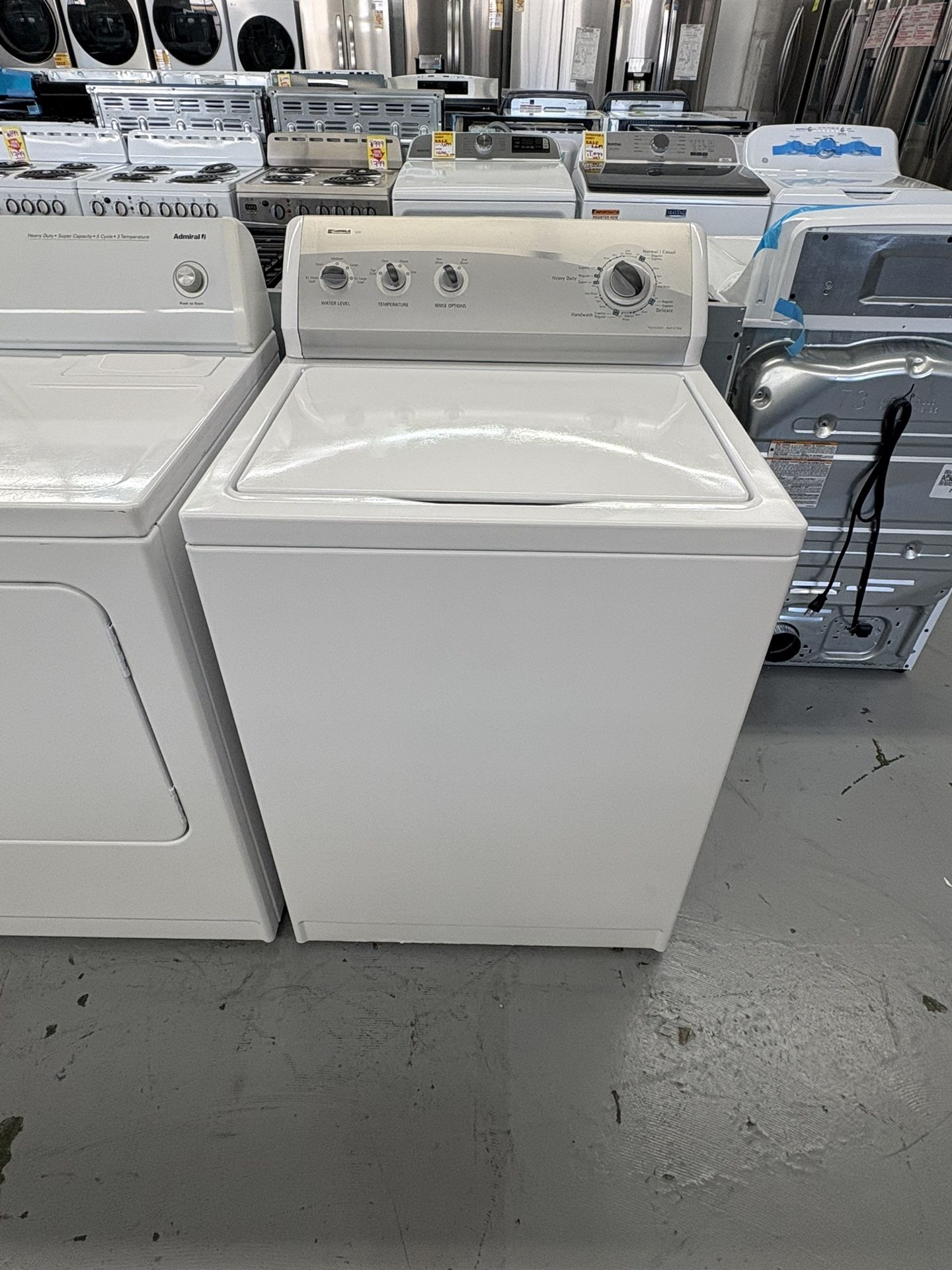 Used. Kenmore Washer / 3 Months Warranty