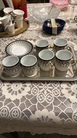 Coffee cup set of 6