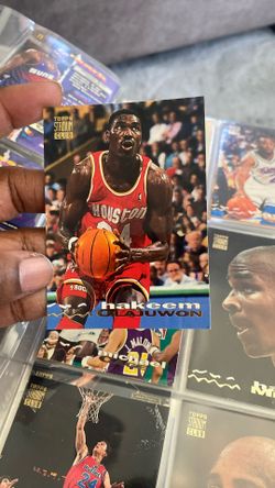 Hakeem Olajuwon BSket Ball Card Houston# 34