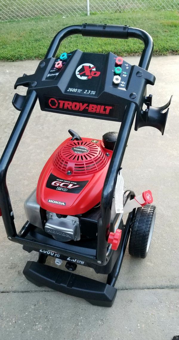 Troy Bilt 2600 Psi Pressure Washer With Honda Motor Manual