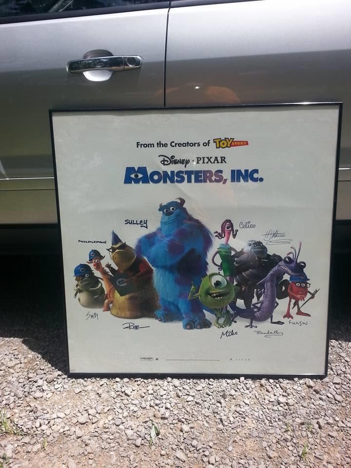 Vinyl Movie Posters Framed