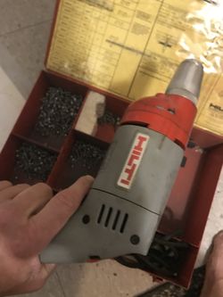 Hilti drywall gun