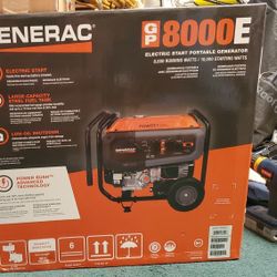 " NEW " Generac 8000E Electric Start Generator