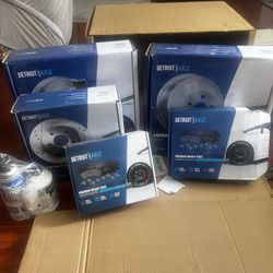 Premium Brake Pads & Rotors (All 4)