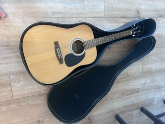 Johnson JG-620-N Acoustic Guitar with Hard Case