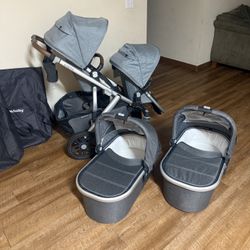 Uppababy Stroller double stroller Vista V2