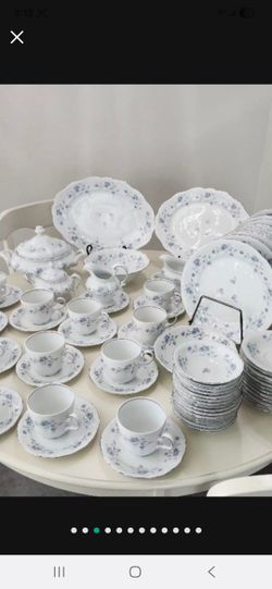 72 piece/ Vintage JOHANN HAVILAND BARBARIA GERMANY