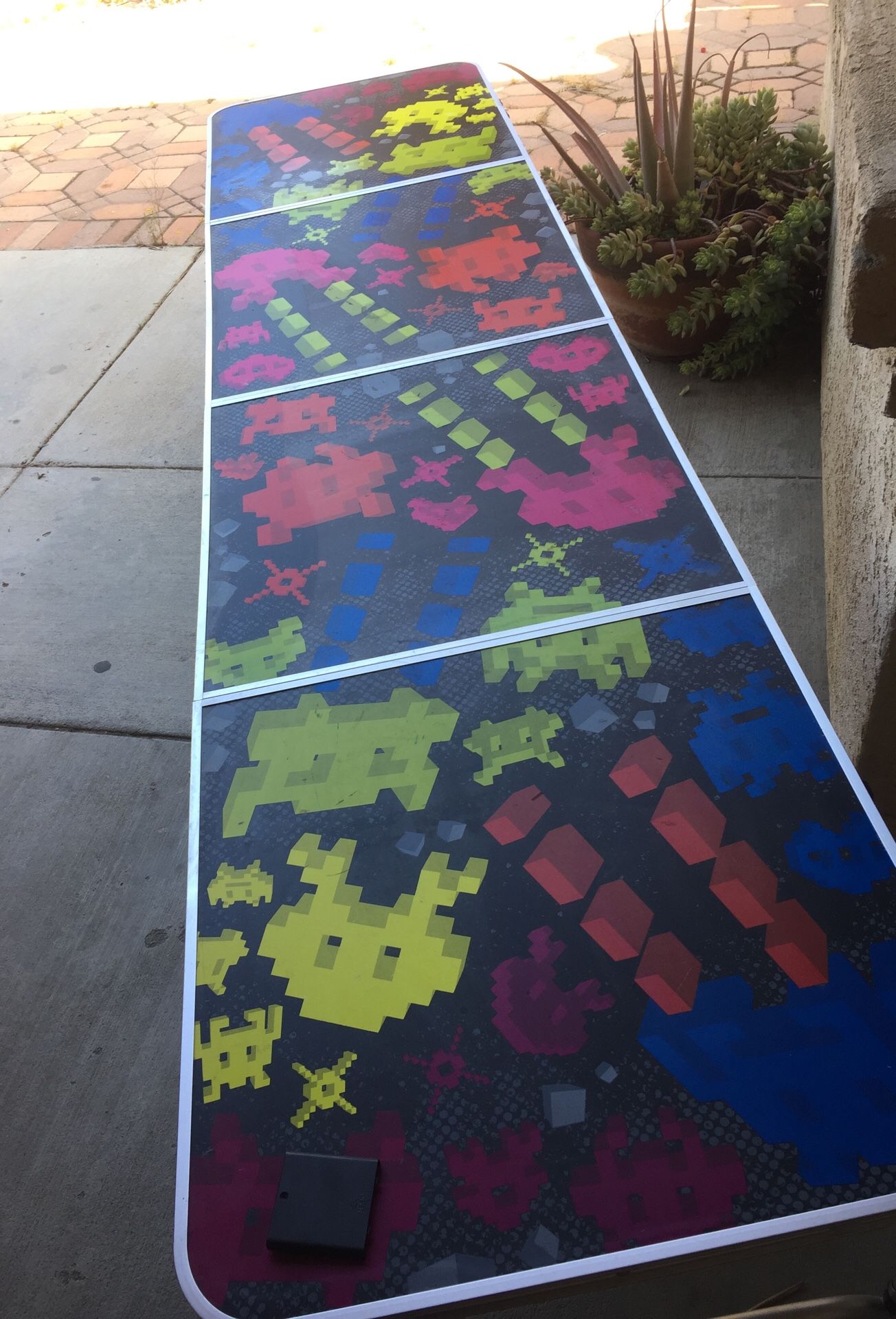 Space Invaders Beer Pong Table