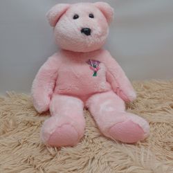 TY Mum The Pink Sparkle Bear Mothers Day Ty The Beanie Buddy