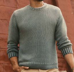 New Taylor Stitch The Dory Crew Mens Sweater