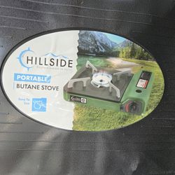Hillside portable butane stove 