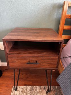 2 Identical Wood Nightstands - NEED GONE BY FRIDAY 06/19