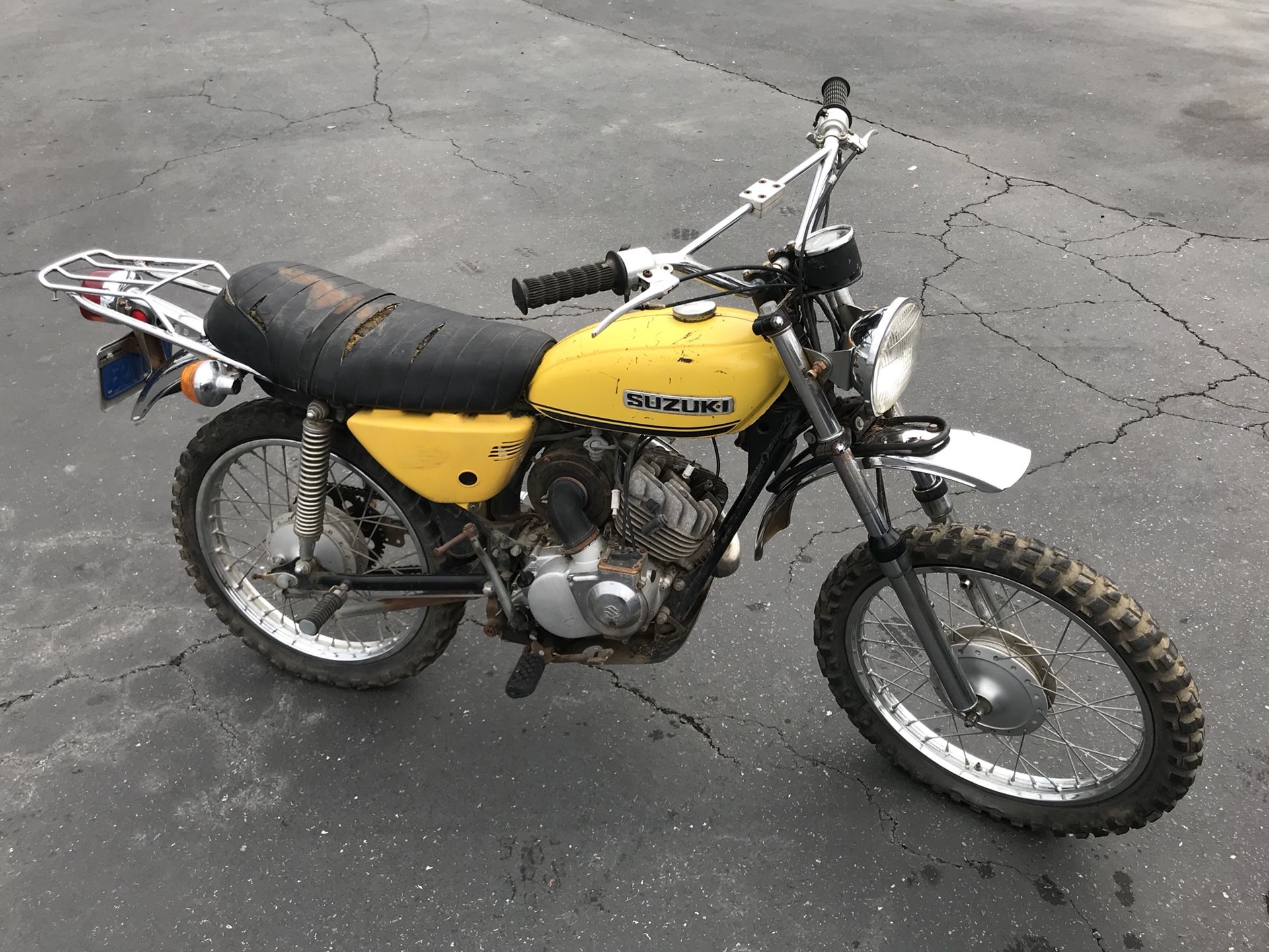 1971 Suzuki tc90 project