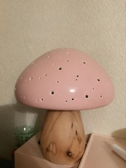 Pink Mushroom Table Lamp